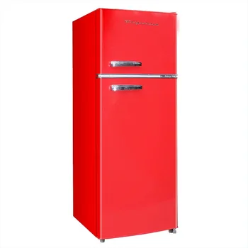 Холодильник Frigidaire 7,5 куб. футов с верхней морозильной камерой в стиле Ретро, красный, EFR753