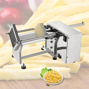 Электрическая машина для резки картофеля Фри из нержавеющей Стали, Многофункциональная машина для резки фруктов и овощей
